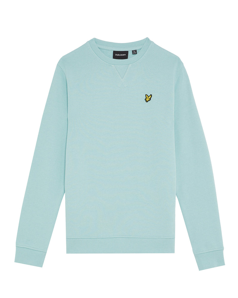 Jongens Crew Neck Sweatshirt van Lyle & Scott in de kleur X580 Future Blue in maat 170-176.