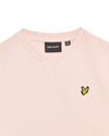 Jongens Crew Neck Sweatshirt van Lyle & Scott in de kleur X595 Cloud Pink in maat 170-176.