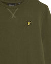 Jongens Crew Neck Sweatshirt van Lyle & Scott in de kleur X848 Deep Depths in maat 170-176.