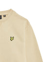 Jongens Crew Neck Sweatshirt van Lyle & Scott in de kleur Z151 Stone in maat 170-176.