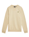 Jongens Crew Neck Sweatshirt van Lyle & Scott in de kleur Z151 Stone in maat 170-176.