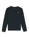 Jongens Crew Neck Sweatshirt van Lyle & Scott in de kleur Z271 Dark Navy in maat 170-176.