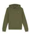 Jongens Pullover Hoodie van Lyle & Scott in de kleur X848 Deep Depths in maat 170-176.