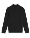 Jongens Quarter Zip Pullover van Lyle & Scott in de kleur Z865 Jet Black in maat 170-176.