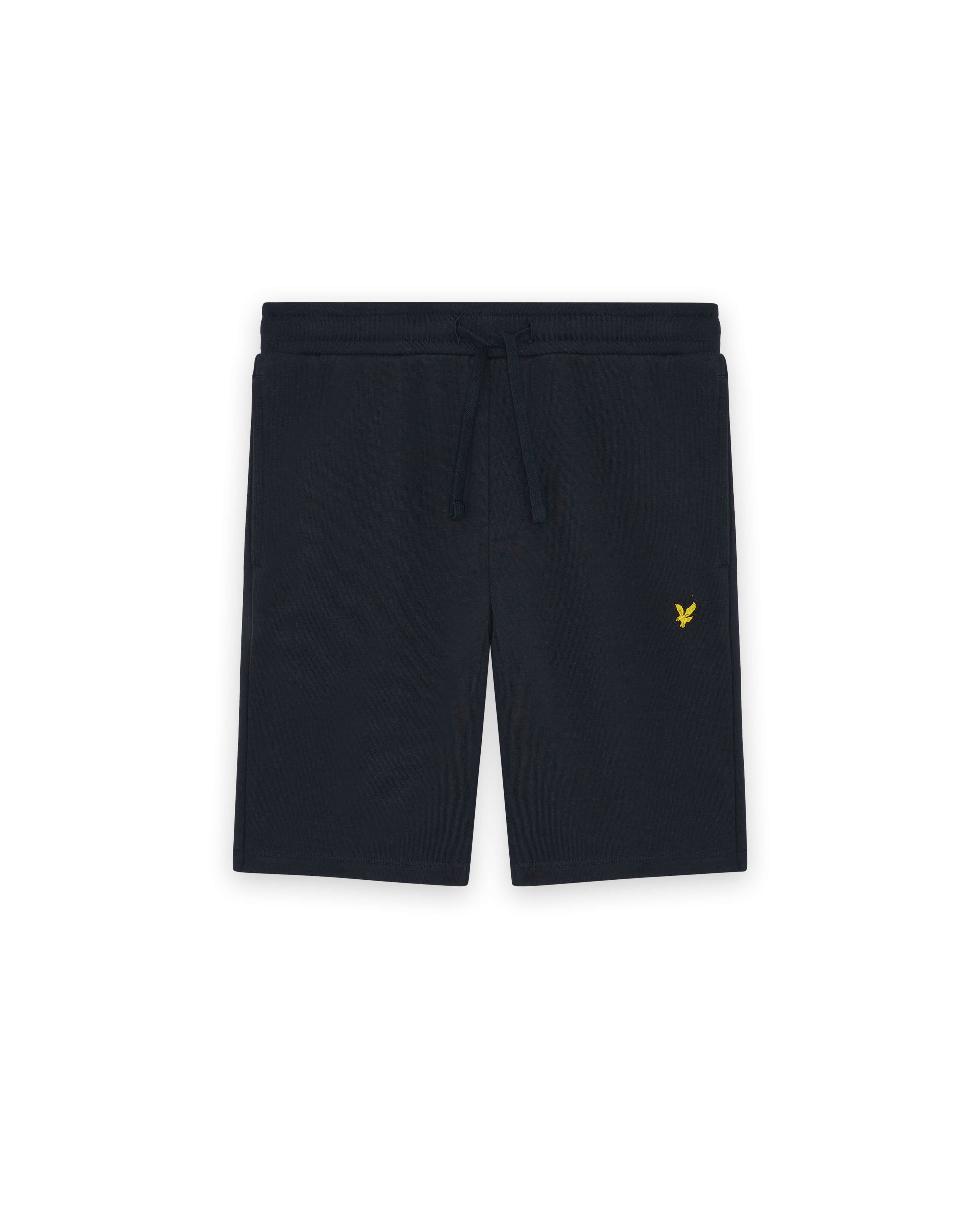 Jongens Sweat Short van Lyle & Scott in de kleur Dark Navy in maat 170-176.