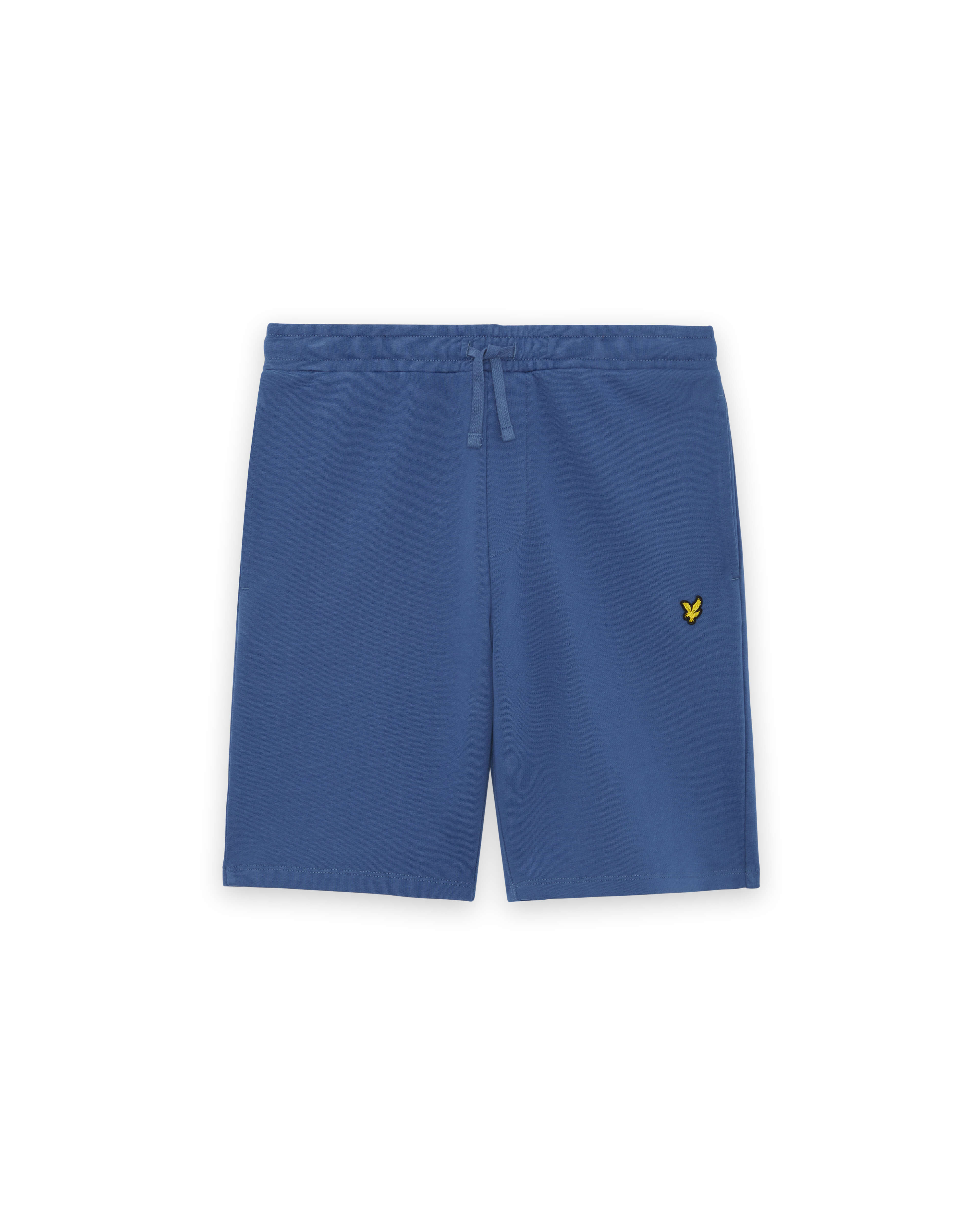 Jongens Sweat Short van Lyle & Scott in de kleur Dark Cornflower in maat 170-176.