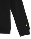 Jongens Script Crew Neck Sweatshirt van Lyle & Scott in de kleur Z865 Jet Black in maat 170-176.