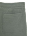 Jongens Tonal Sweat Short van Lyle & Scott in de kleur X583 Green Mercurial in maat 170-176.