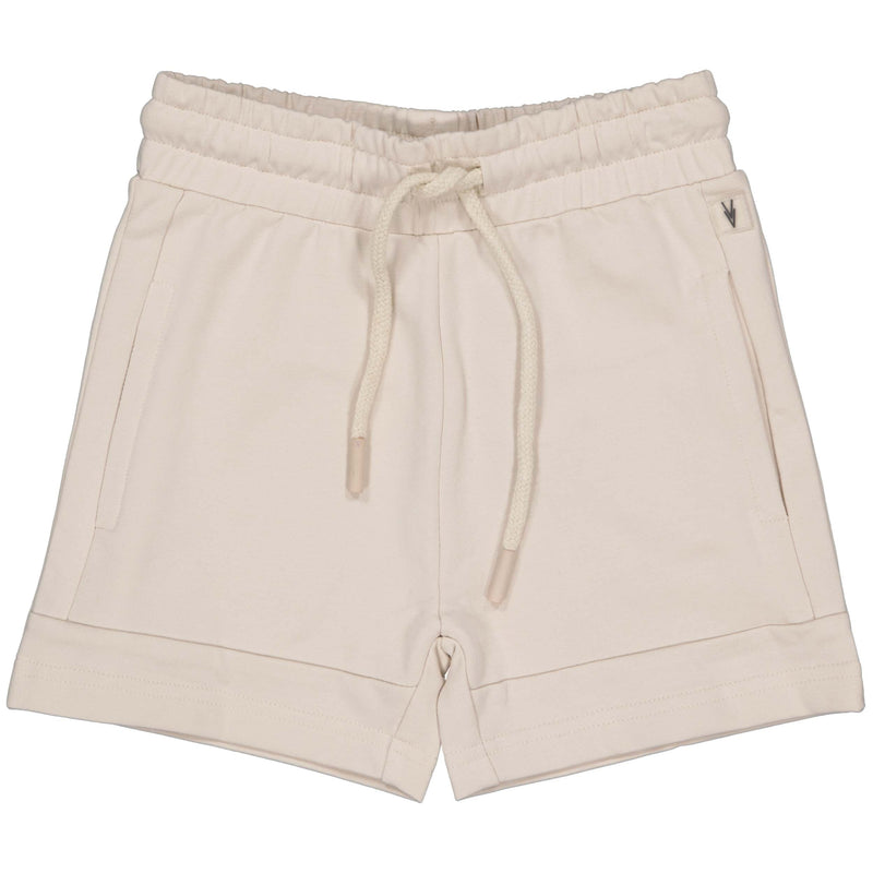 Jongens Sweatshort MORISLS242 van Little Levv in de kleur Kit in maat 128.