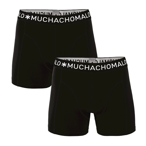 Muchachomalo Boxer 2-pack Solid black