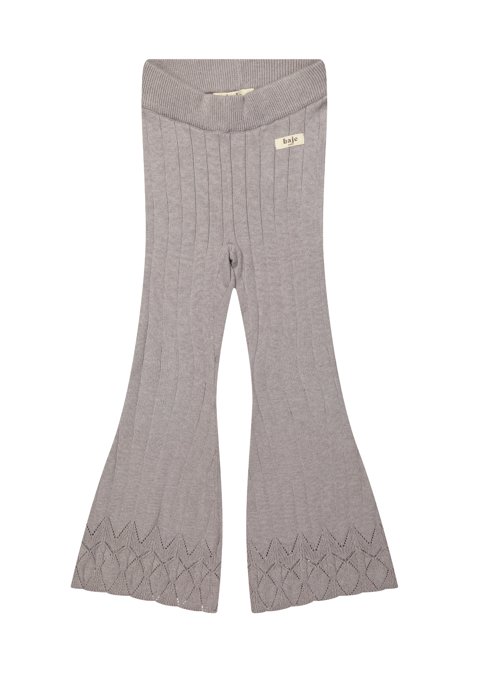 Baje Studio Mary knitted ajour flare lilac