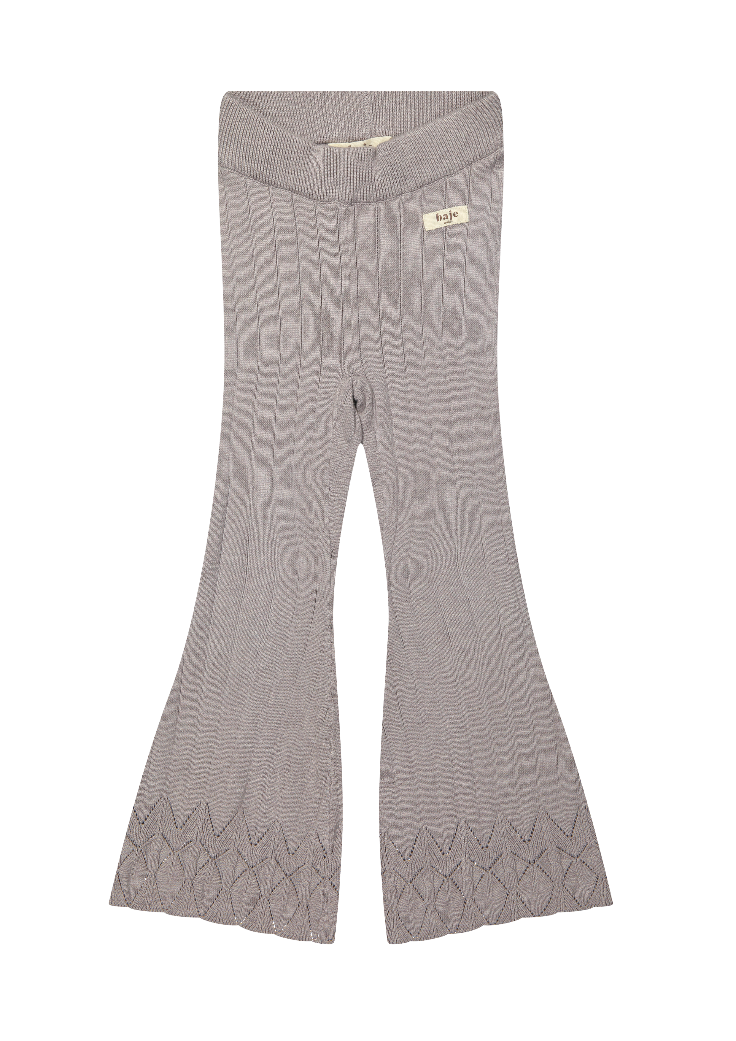 Baje Studio Mary knitted ajour flare lilac