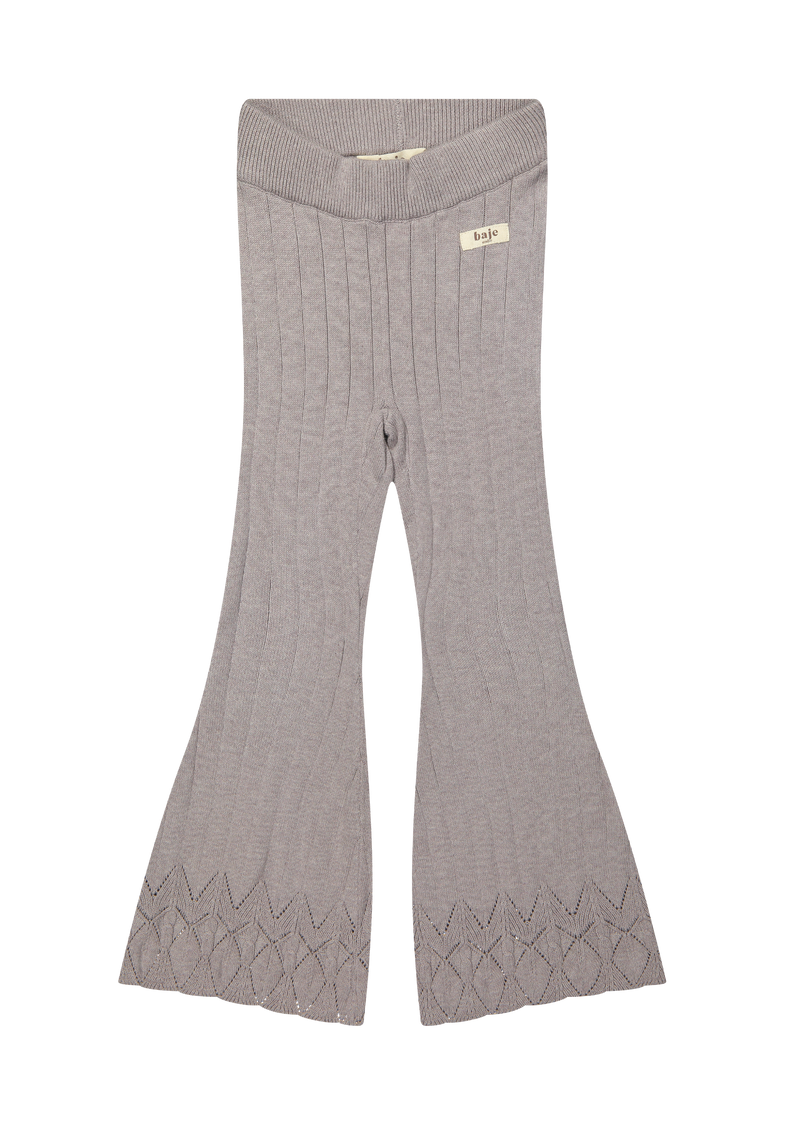 Baje Studio Mary knitted ajour flare lilac
