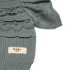 Baje Studio Mayfair knitted spencer greyish blue