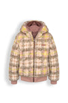NoNo Bomby reversible girls hooded jacket
