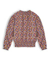 Meisjes Taya girls blouse pink van NoNo in de kleur Sunset Pink in maat 134-140.