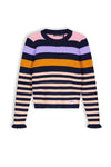 NoNo Kulia girls knitted top navy