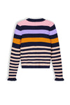 NoNo Kulia girls knitted top navy