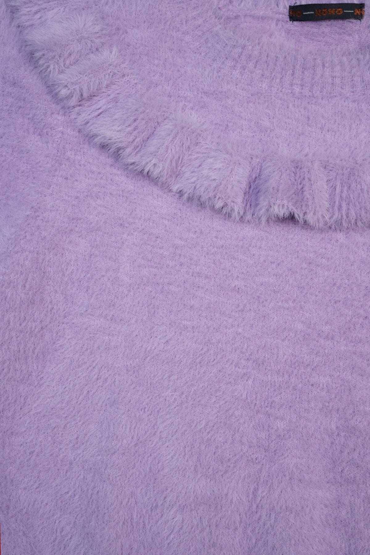 Meisjes Ketan girls soft knitted sweater van NoNo in de kleur Galaxy Lilac in maat 134-140.