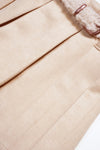 Meisjes Nella girls suedine short sand van NoNo in de kleur Sand Blush in maat 134-140.