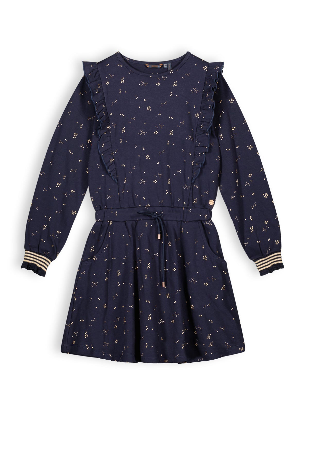 NoNo Mira girls jersey dress navy