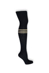 Meisjes Rachel girls tight with stripe detail van NoNo in de kleur Navy Blazer in maat 122-140.