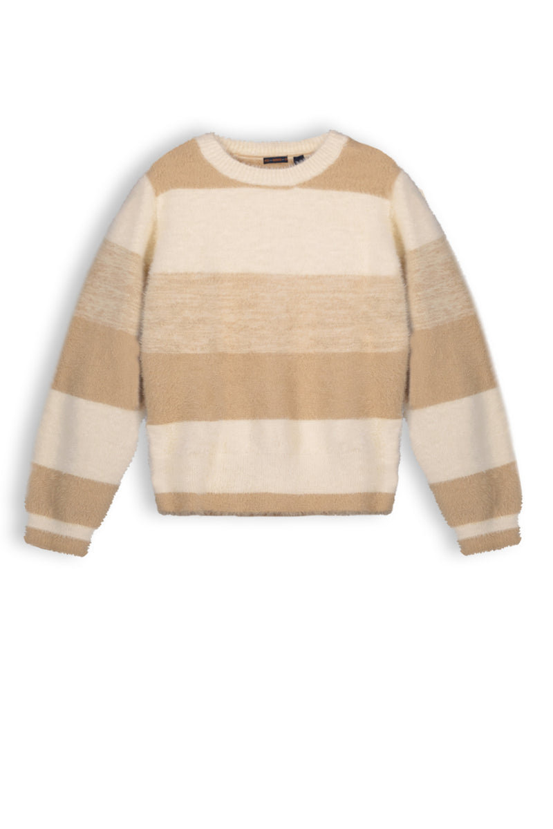 NoNo Ketan girls sweater ivory