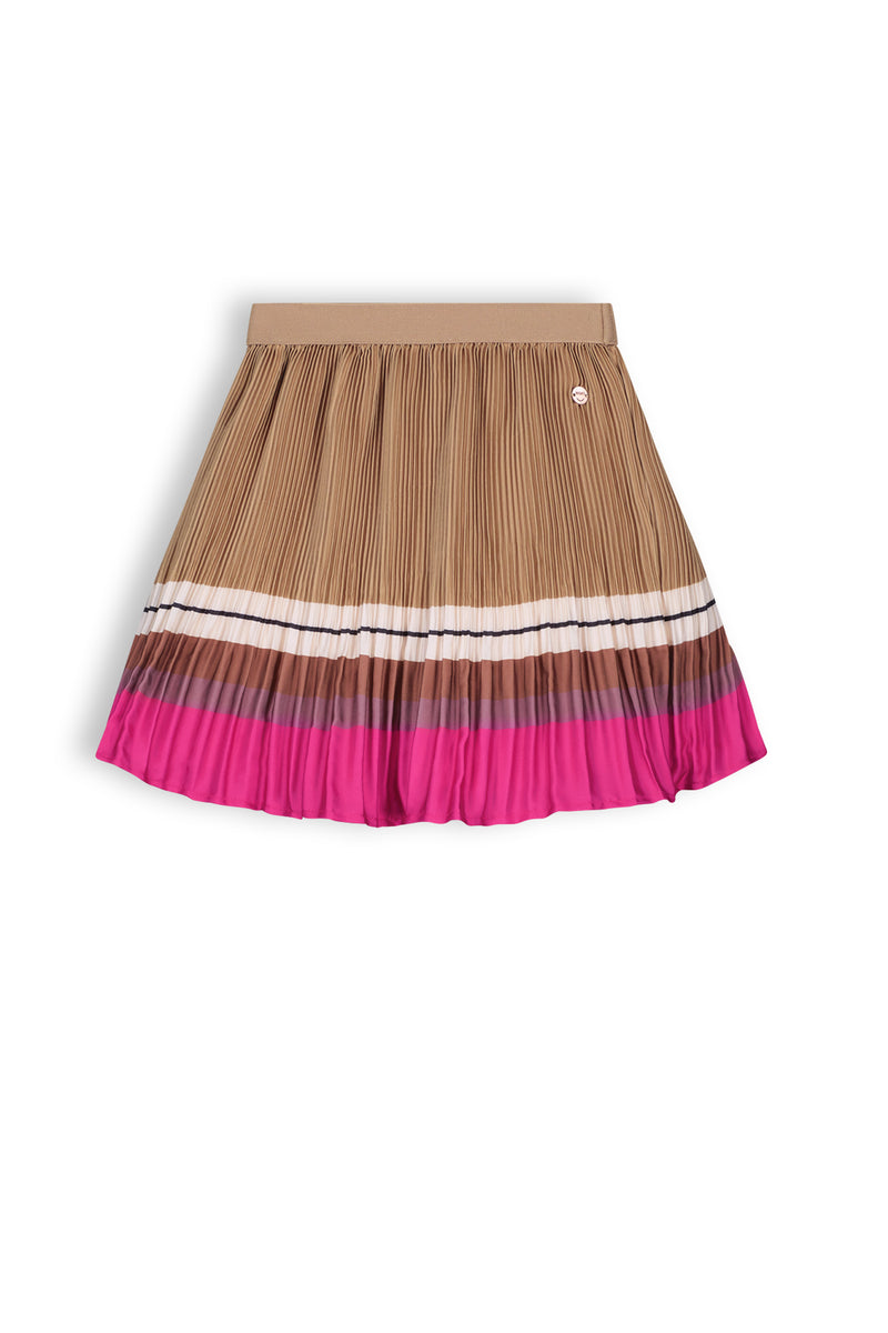 NoNo Nulan girls skirt border print sand