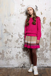 NoNo Nulan girls skirt border print sand