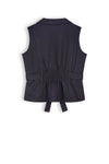 Meisjes Dipper Girls Gilette With Fabric Belt Navy van NoNo in de kleur Navy Blazer in maat 134-140.
