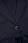 Meisjes Dipper Girls Gilette With Fabric Belt Navy van NoNo in de kleur Navy Blazer in maat 134-140.
