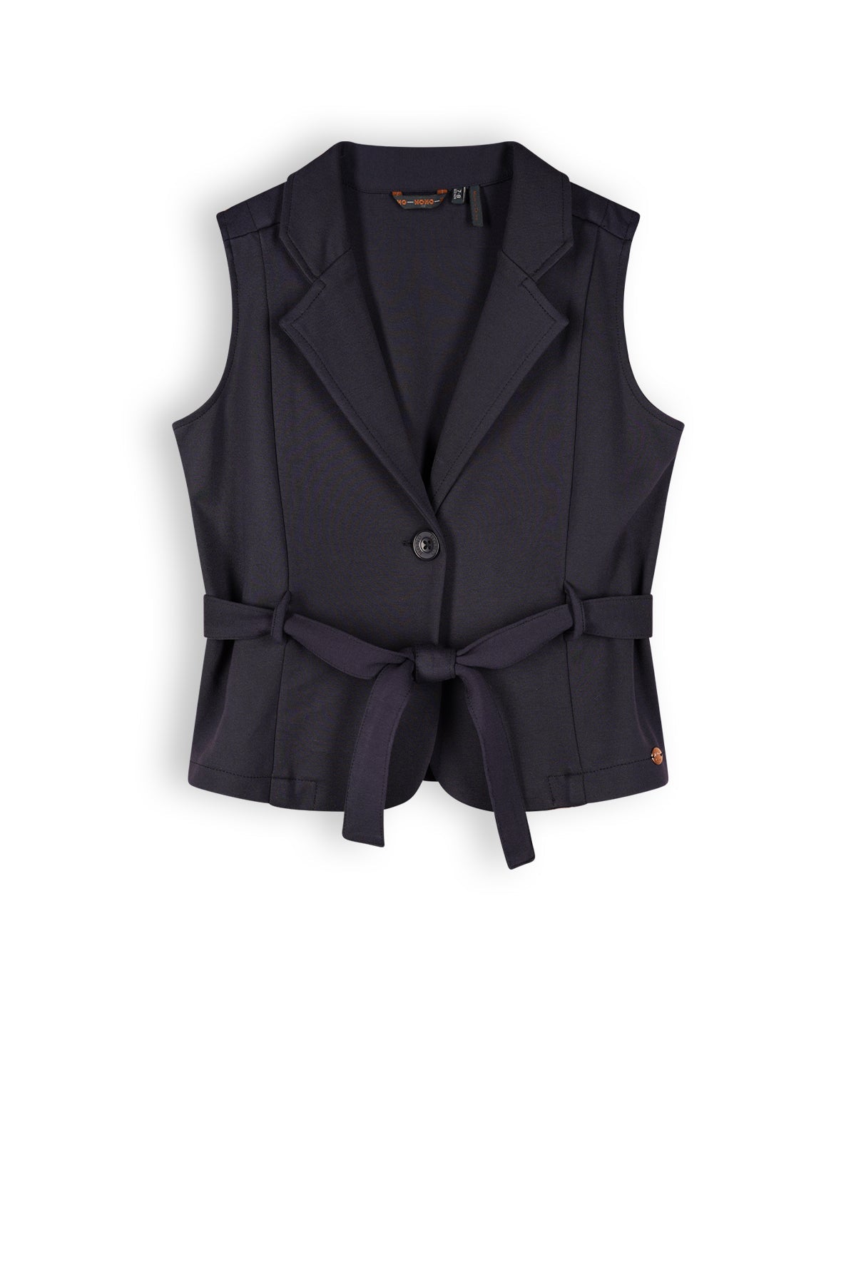 NoNo Dipper Girls Gilette With Fabric Belt Navy