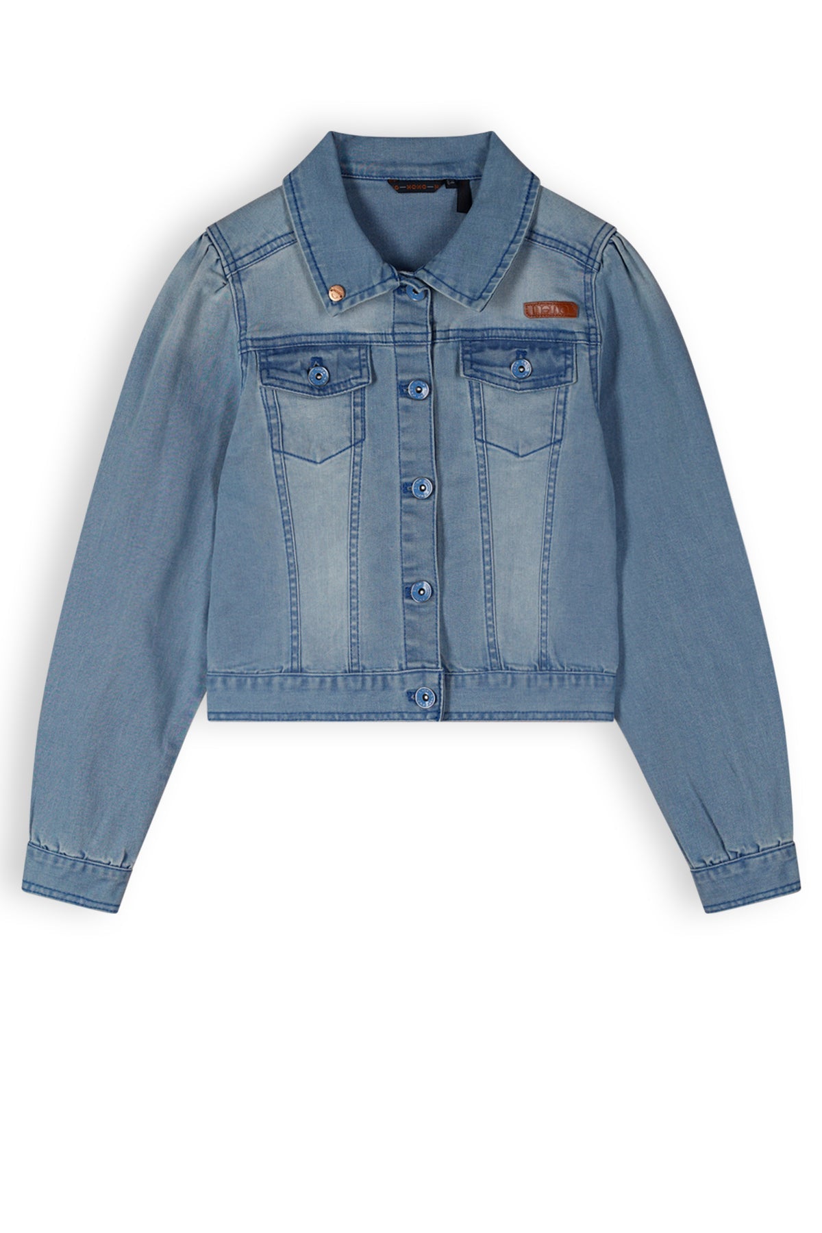 NoNo Dove Girls Denim Jacket Blue