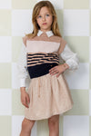 Meisjes Kemmy Girls Tshirt L/S With Collar White van NoNo in de kleur Snow White in maat 134-140.