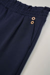 Meisjes Saida Girls Palazzo Pants Navy van NoNo in de kleur Navy Blazer in maat 134-140.