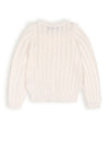 NoNo Kerala Ajour Knitted Sweater With Ruffle