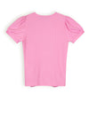 NoNo Komy Rib Jersey Tshirt With Knot