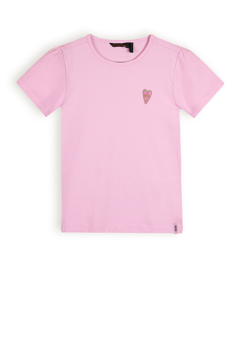 NoNo Kono Basic Tshirt With Small Embro At Chest