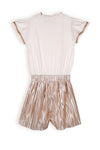 NoNo Sylja Mixed Jumpsuit With Plissee Short