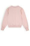 Meisjes Kulet sweater with high cuffs van NoNo in de kleur Pale Blush in maat 134-140.