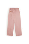 Meisjes Sayla Twill palazzo pants van NoNo in de kleur Vintage Rose in maat 134-140.