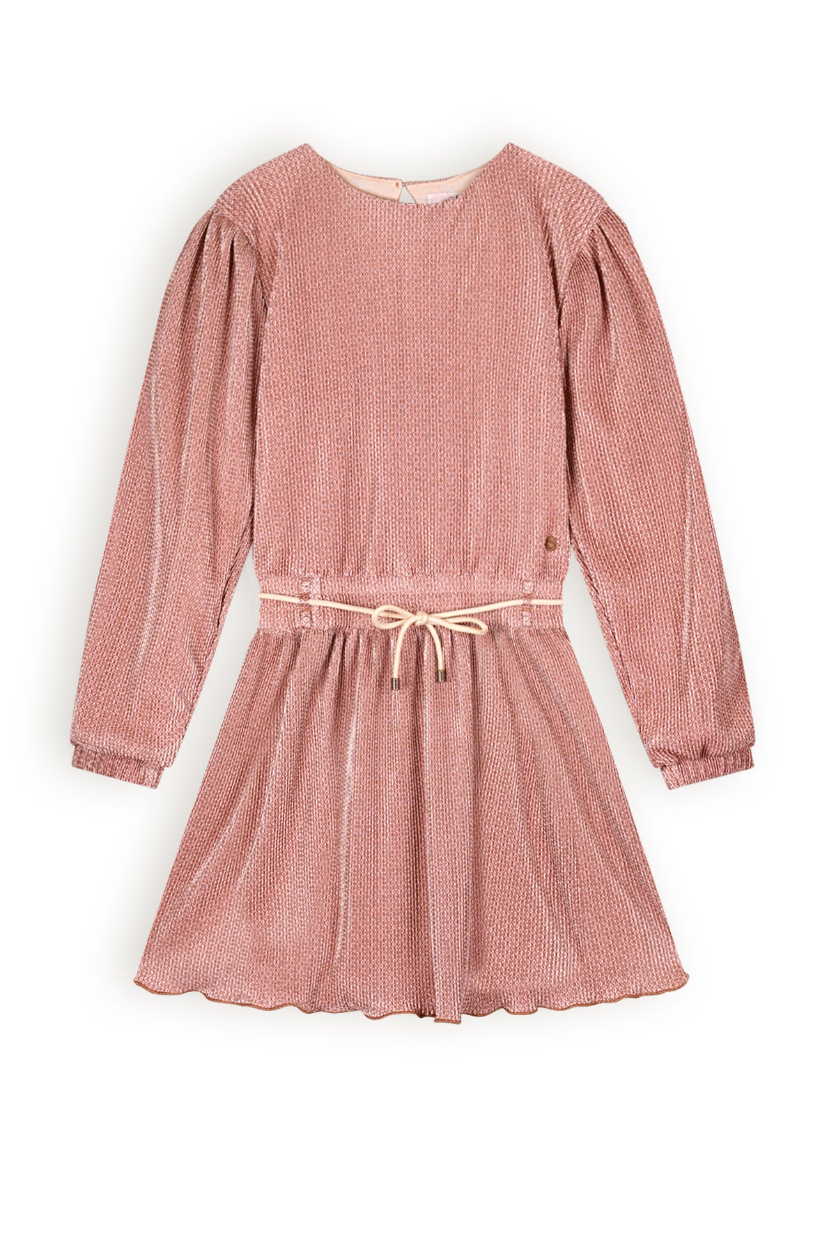 NoNo Miron AOP Plissee dress