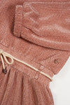 NoNo Miron AOP Plissee dress