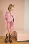 NoNo Miron AOP Plissee dress