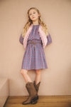 NoNo Mamai AOP Shibori Tiles woven dress
