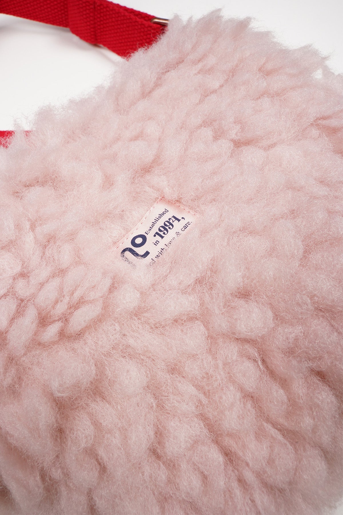 Meisjes Buffer Fluffy Fur little Bag van NoNo in de kleur Vintage Rose in maat One Size.