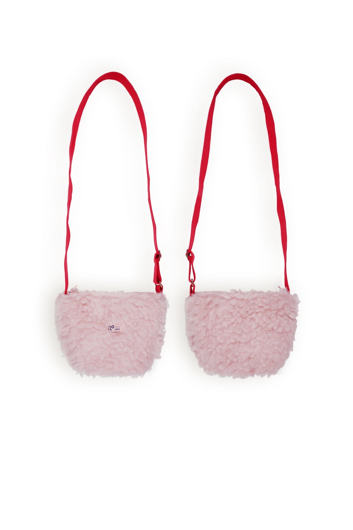 Meisjes Buffer Fluffy Fur little Bag van NoNo in de kleur Vintage Rose in maat One Size.