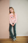 NoNo Sady Velvet Stretch Flared pants
