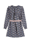 NoNo Maan AOP Watercolor dress with belt
