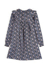 NoNo Maan AOP Watercolor dress with belt